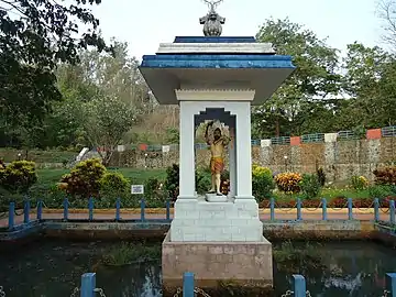 Parashurama in a garden