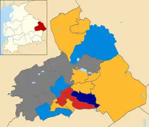 2006 results map