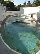 The pool after closure