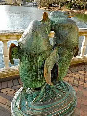 "Bronze Penguins" in the Philadelphia Zoo, 2012.