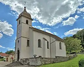 The church in Pennesières