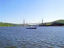 View from Bucksport, Maine waterfront