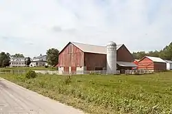 One of the township's numerous Amish farms