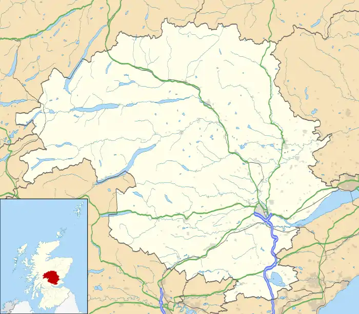 Milnathort is located in Perth and Kinross