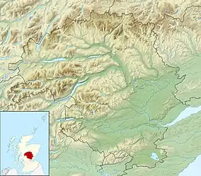 Loch Kaitre is located in Perth and Kinross