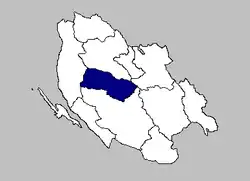 The Municipality of Perušić within Lika-Senj County.