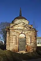 Corner tower of the church fence. First half of the 19th Century.