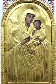 Icon of the Most Holy Theotokos Peschanskaya.