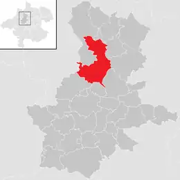 Location in the district