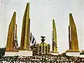 Opening of the Democracy Monument on the National Day in 1940