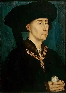 Rogier van der Weyden, Portrait of Philip the Good, 1450