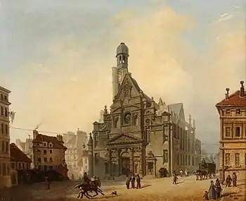 L'église Saint-Etienne-du-Mont (1842)