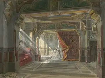 Oberon (Act II, Scene 1)1887 revival Théâtre de l'Opéra-Comique