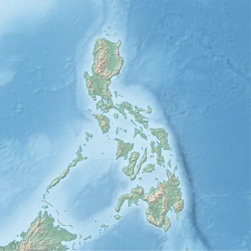 Map showing the location of Lidlidda Protected Landscape