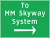 Expressway approach sign