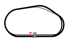 Map of the Phoenix International Raceway