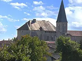 Castle and church