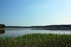 Piaski Lake in Piaski Wielkie