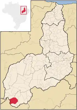 Location in Piauí