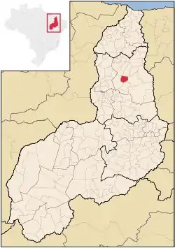 Location in Piauí  state