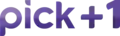 Pick +1 logo used from 7 October 2013 to 22 June 2016.