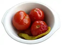 Pickled tomatoes