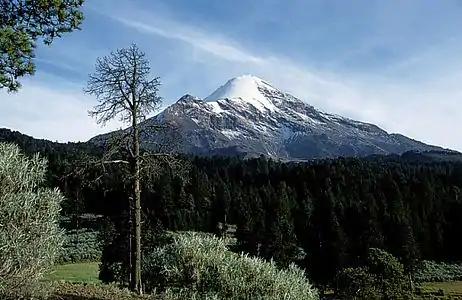 1. The summit of Pico de Orizaba, a stratovolcano on the border between Puebla and Veracruz, is the highest peak of Mexico.