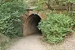 Tunnel through Redbank Range