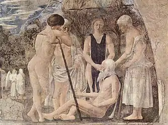 Piero della Francesca, The Death of Adam, from The legend of the True Cross.