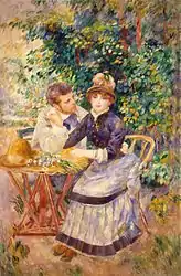 Pierre-Auguste Renoir: Dans le jardin today: Eremitage  Sankt Petersburg