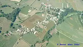 An aerial view of Espiute