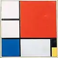 Composition II by Piet Mondrian (1921)