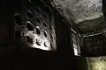 Columbarium (dovecote) interior wall at Maresha, Israel