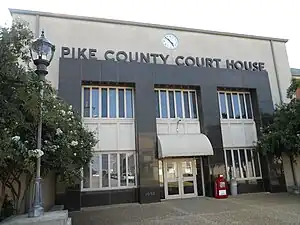 Pike County Courthouse in Troy