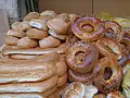 Breads in Mahane Yehuda market