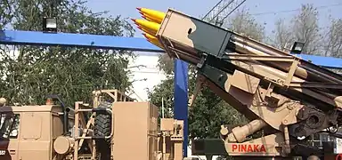 Pinake Multi-barrel Rocket Launcher soon to be produced