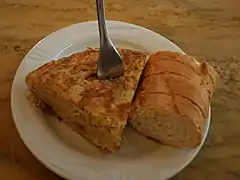 Pincho de tortilla