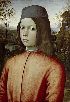 Pinturicchio: Portrait of a Boy, c. 1500