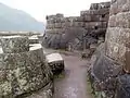 Inca structures in one of the urban areas of Pisac