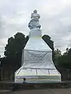 Covered statue, 2020