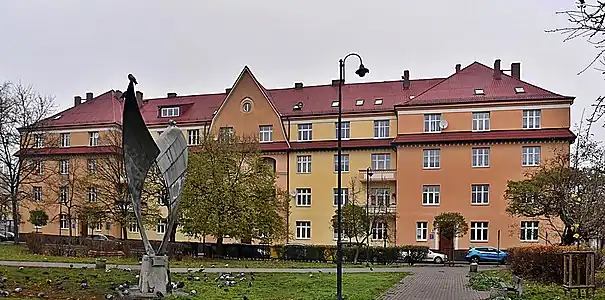 View of Tadeusz Kosciuszko square