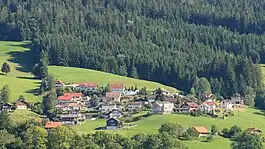 Plasselb village