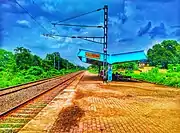 Platform One Kalubathan Railway Station (KAO)