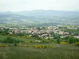 A view of the village of Plats