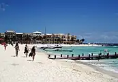 Beach in Playa del Carmen