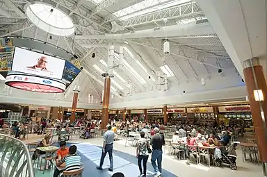 Plaza del Sol food court after renovations