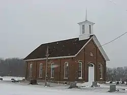 Pleasant Hill Church, a historic site in the township