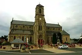 The church of Saint-Pierre, in Pleumeur-Gautier