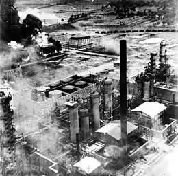 Amirian had dealt with the bombing of the Ghoukasian Oil Refineries by British and American Forces.