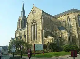 The church of Saint-Pierre and Saint-Paul, in Ploubalay